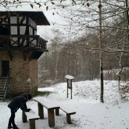 招待所 Gastehaus Am Schloss Sayn 本多夫