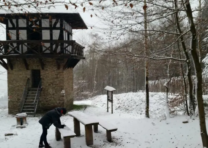 招待所 Gastehaus Am Schloss Sayn 本多夫