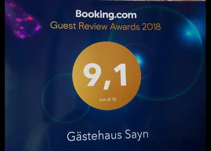 Gastehaus Am Schloss Sayn 招待所 *